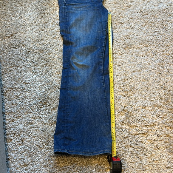 Paige Skyline Boot Petite Denim 25 - very good condition- 28ish inch inseam - Picture 5 of 7